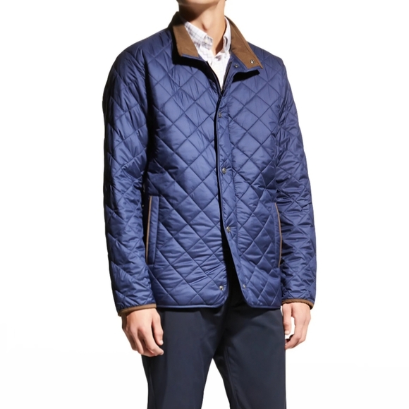 Peter Millar Other - Peter Millar Men's Suffolk Quilted Travel Coat XL
